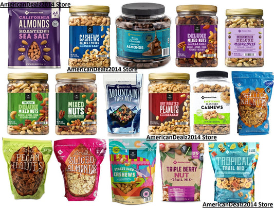 Member'S Mark Almonds, Cashews, Peanuts, Walnuts, Triple Berry Nut Trail Mix