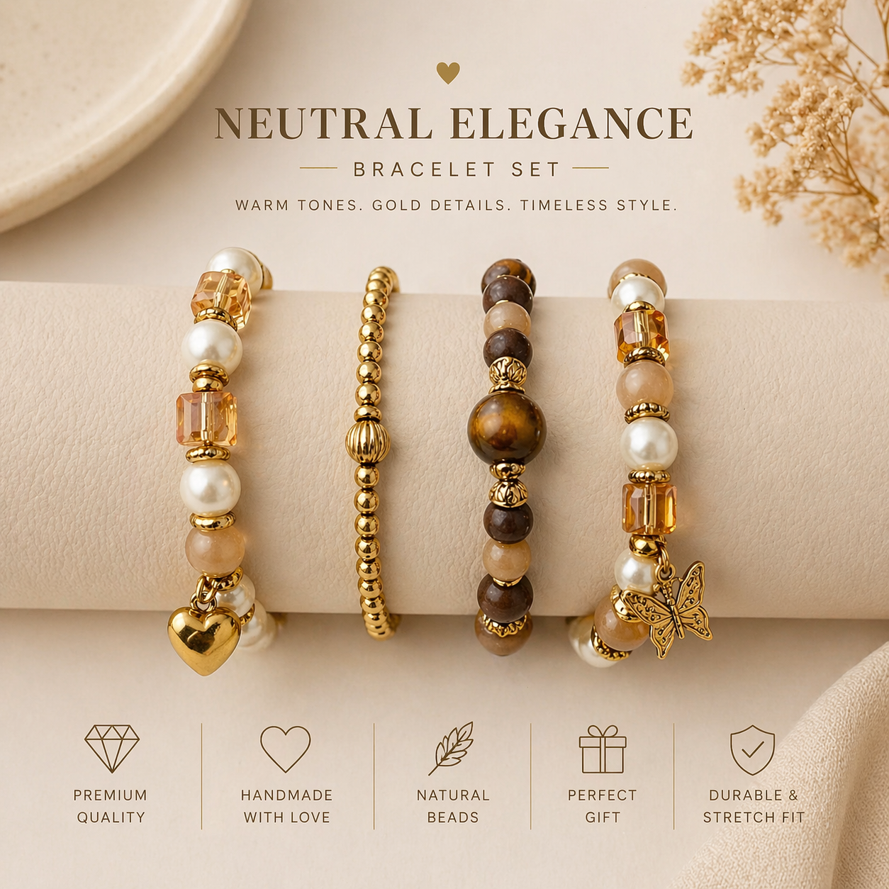 Stackable bracelet set