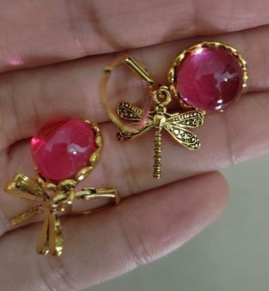 Fashion Jewelry Women's Earrings Hanging Vintage Dragonfly Pendant Earring Boho Chakra Blue Moonstone Drop Earrings For Women Wedding Charm Ethnic Jewellery - Jewelry Trends USA