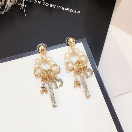 Women's earrings pearl earrings - Jewelry Trends USA