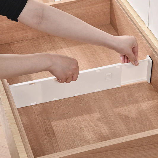 Drawer Organizer Dividers for Clothes Underwear Socks Storage Box Partition Boards for Kitchenware Cosmetics Free-Combination