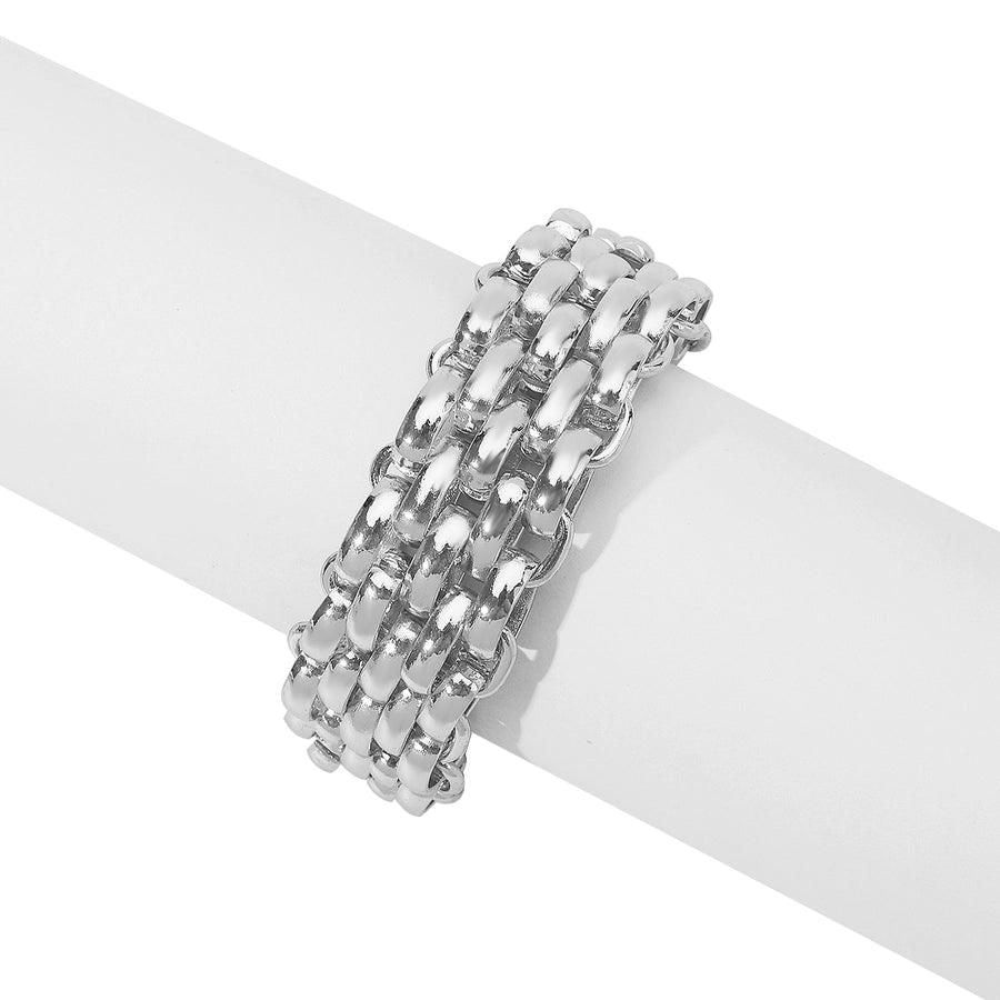 punk simple style geometric alloy bracelets - Jewelry Trends USA