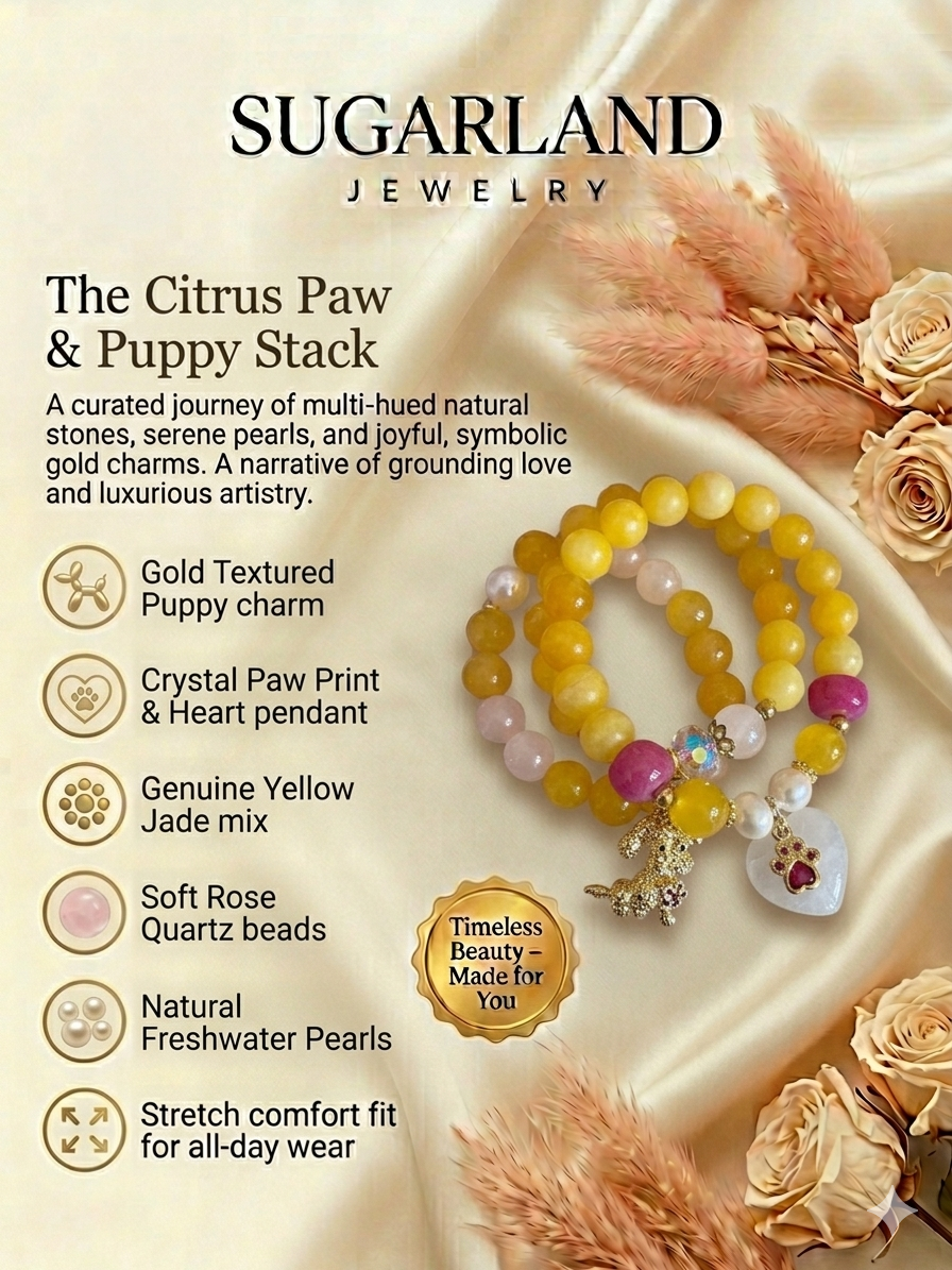 The Citrus Paw & Puppy Stack