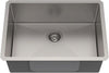 Standart PRO 28-Inch 16 Gauge Undermount Single Bowl Stainless Steel Kitchen Sink, KHU100-28