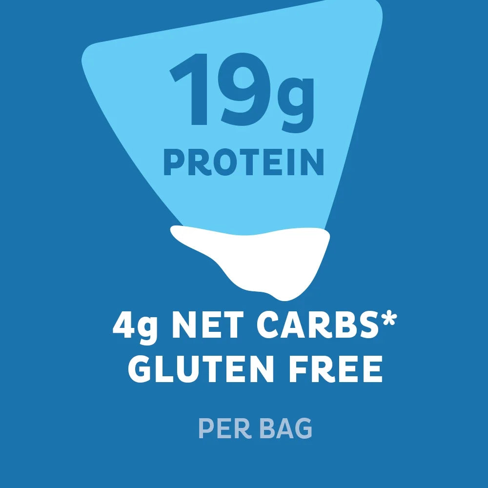 Quest Tortilla Style Protein Chips with 19G of Protein, Ranch Flavor, 1.1 Oz Bags, 8 Count