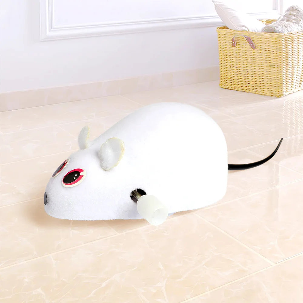 Smart Electric Cat Toy Remote Control Plush Mouse Intelligent Induction Mouse Interactive Cat Teaser Boredom Relief Cat Teaser