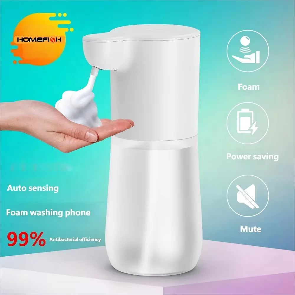 Smart Sensor Automatic Soap Dispenser 350Ml USB Charging Contactless Soap Foam Dispenser Hand Sanitizer Machine