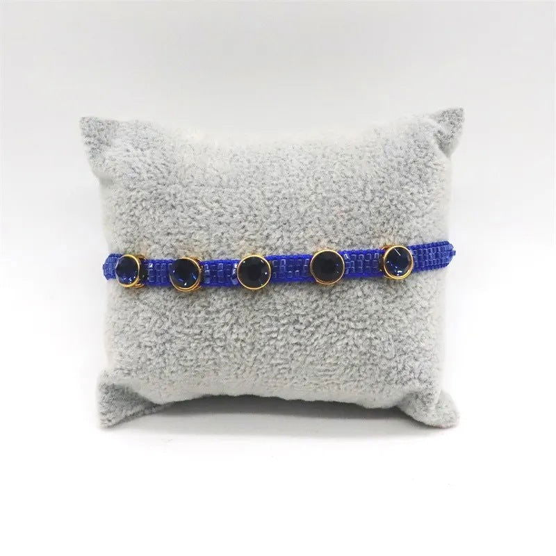 2023 europe and america cross border simple colorful geometric miyuki bracelet set handmade  zircon bracelet - Jewelry Trends USA