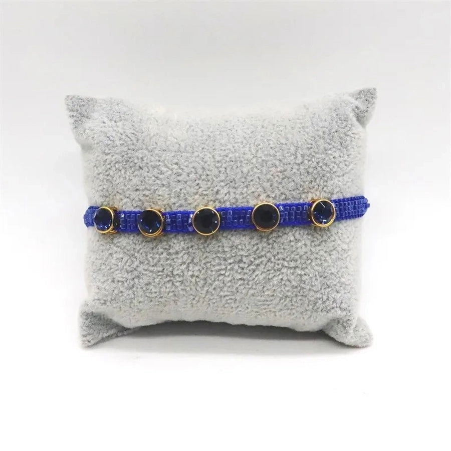 2023 europe and america cross border simple colorful geometric miyuki bracelet set handmade  zircon bracelet - Jewelry Trends USA