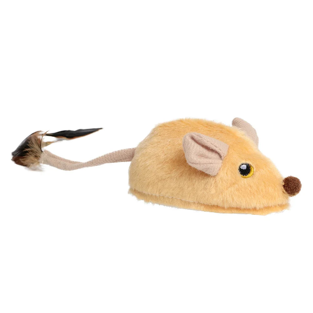 Smart Electric Cat Toy Remote Control Plush Mouse Intelligent Induction Mouse Interactive Cat Teaser Boredom Relief Cat Teaser