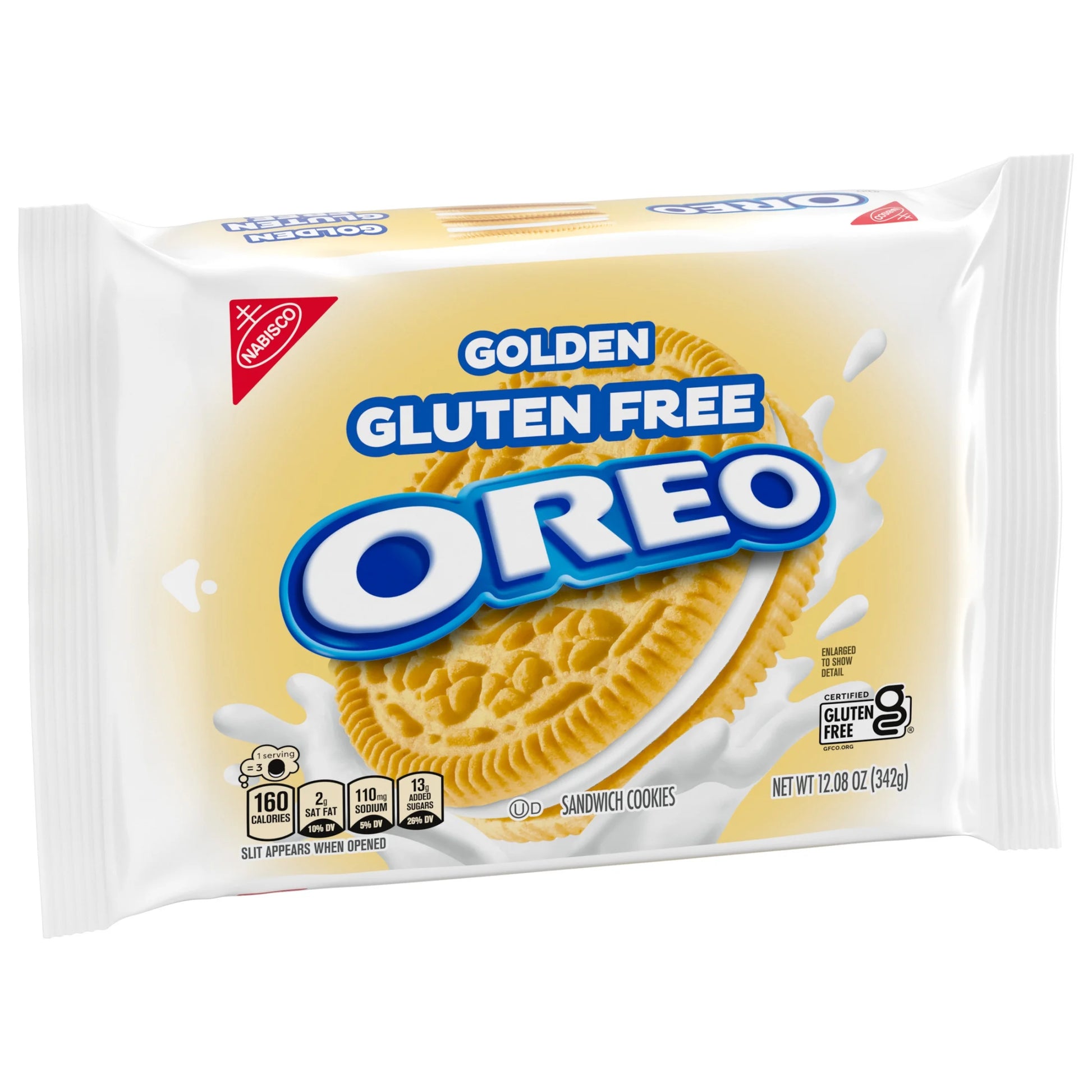 (3 Pack)  Gluten Free Golden Sandwich Cookies, Gluten Free Cookies, 12.08 Oz