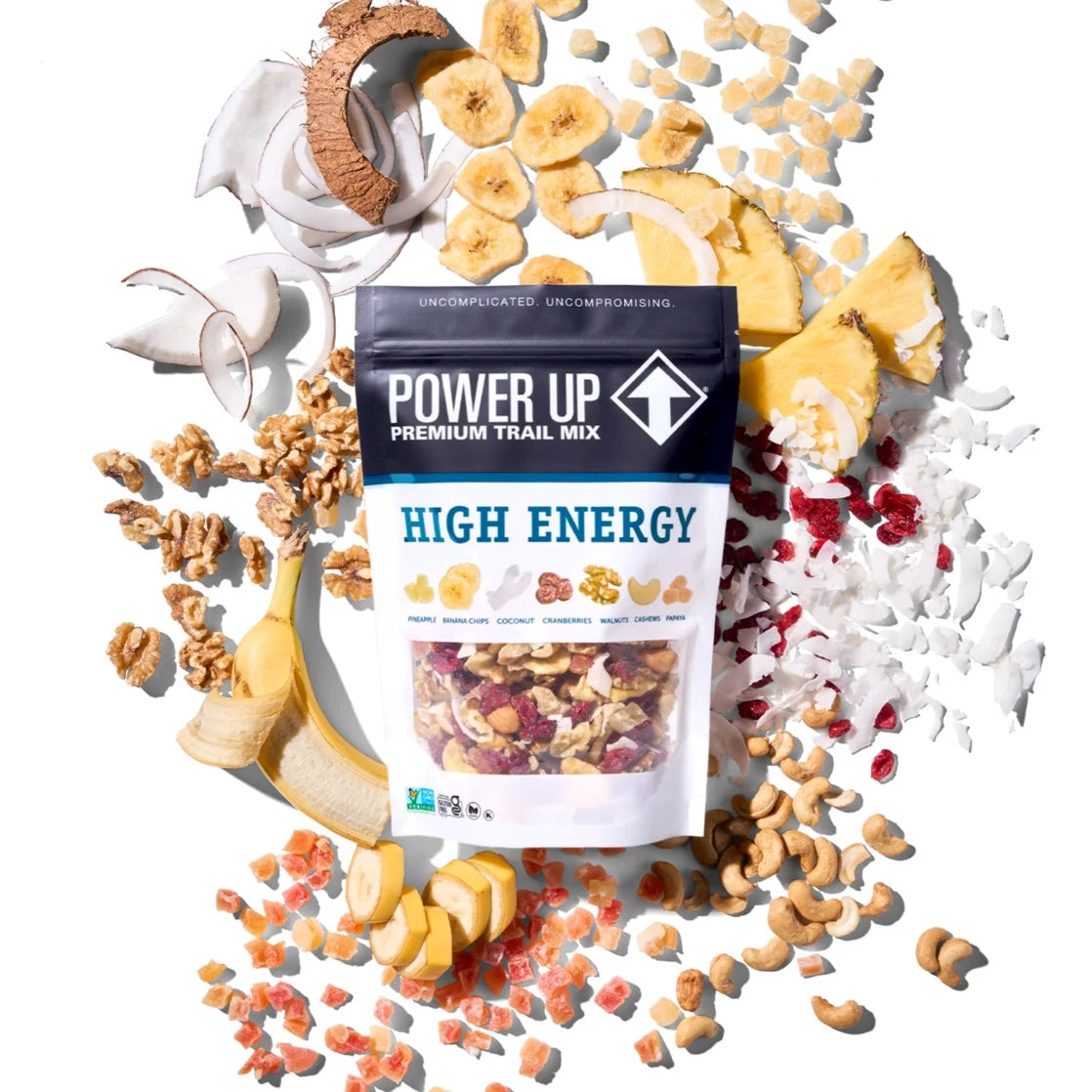 Trail Mix High Energy 14Oz, Gluten Free, Vegan, Non-Gmo