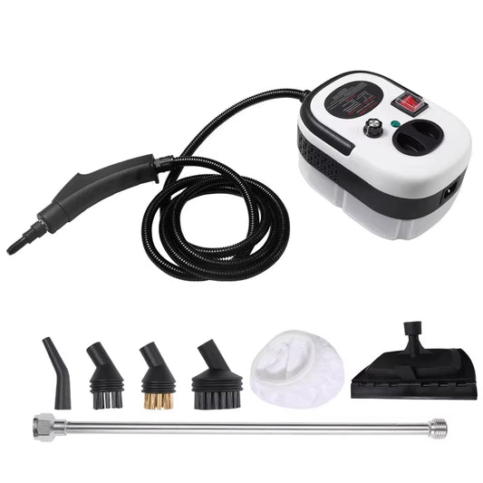 Portable Handheld Steam Cleaner High Temperature Pressurized Steam Cleaning Machine with Brush Heads for Kitchen Car