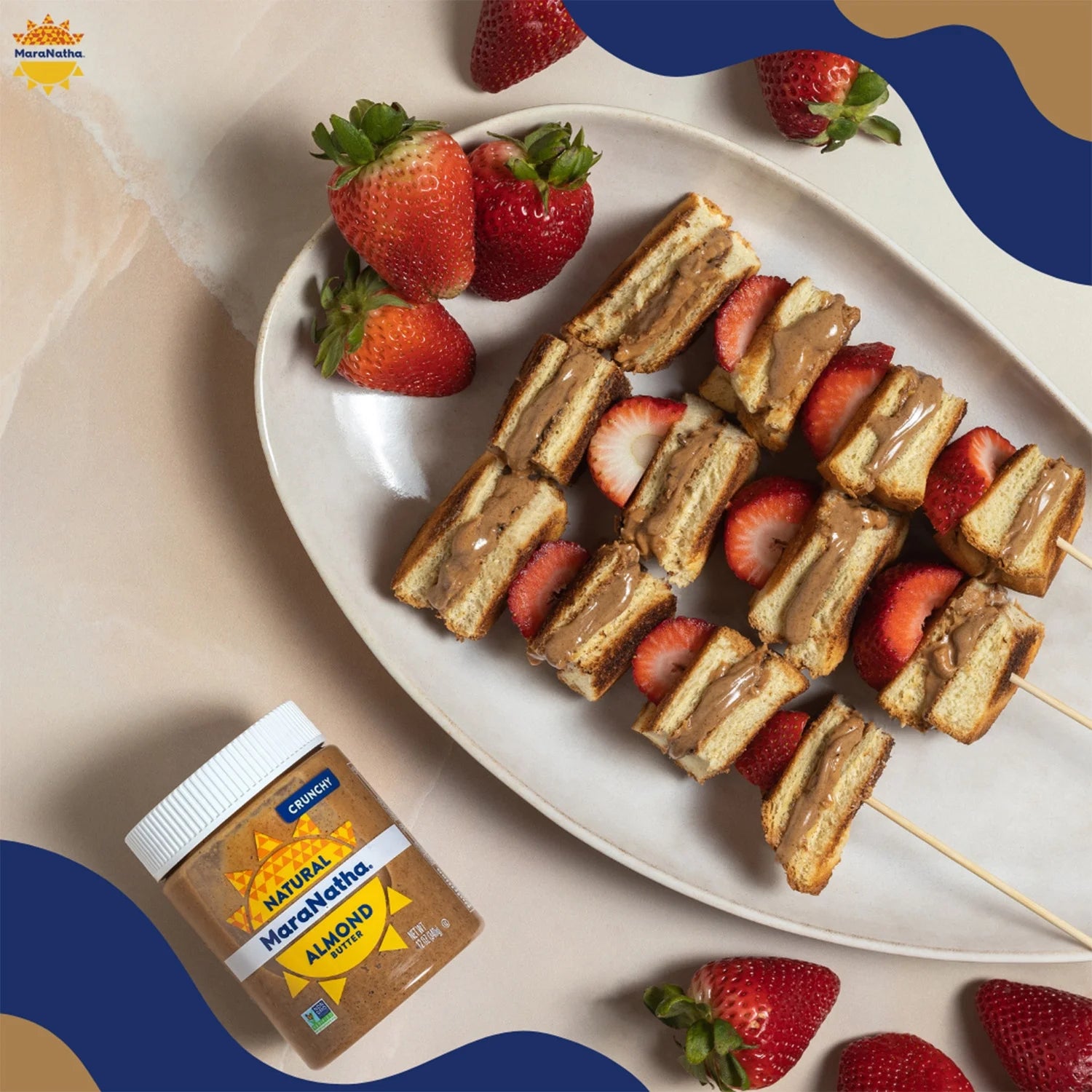 Natural No Sugar No Salt Crunchy Almond Butter, 12 Oz