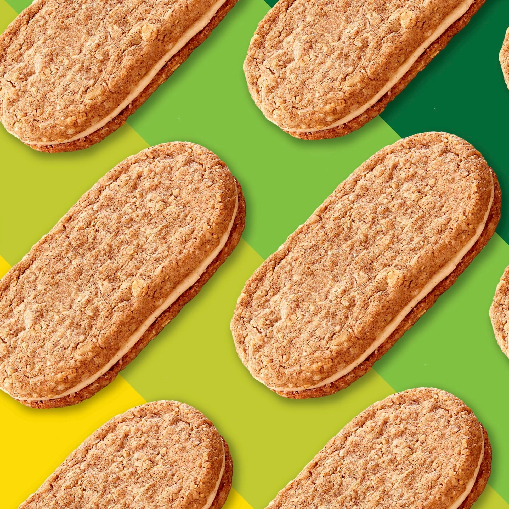 Cinnamon Almond Butter Biscuit Sandwiches Snack Bars (16 Pouches)