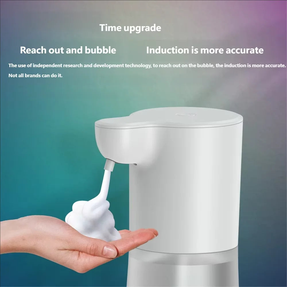 Smart Sensor Automatic Soap Dispenser 350Ml USB Charging Contactless Soap Foam Dispenser Hand Sanitizer Machine