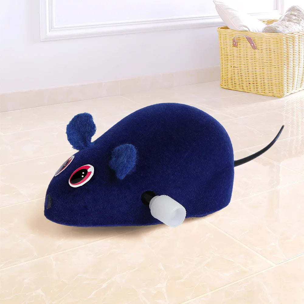 Smart Electric Cat Toy Remote Control Plush Mouse Intelligent Induction Mouse Interactive Cat Teaser Boredom Relief Cat Teaser