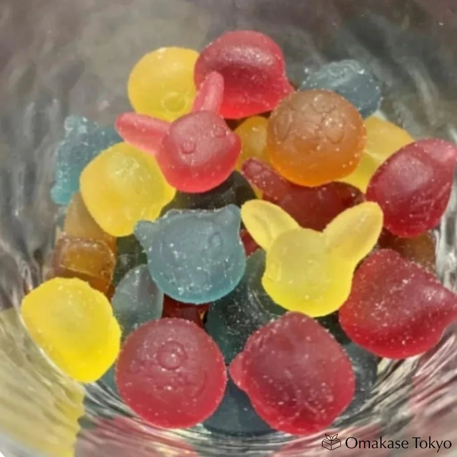Japanese  Pokepuni Pokémon Gummy 80 Grams