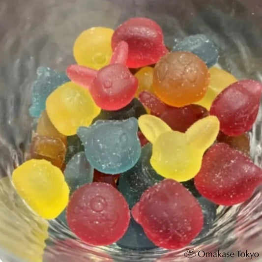 Japanese  Pokepuni Pokémon Gummy 80 Grams