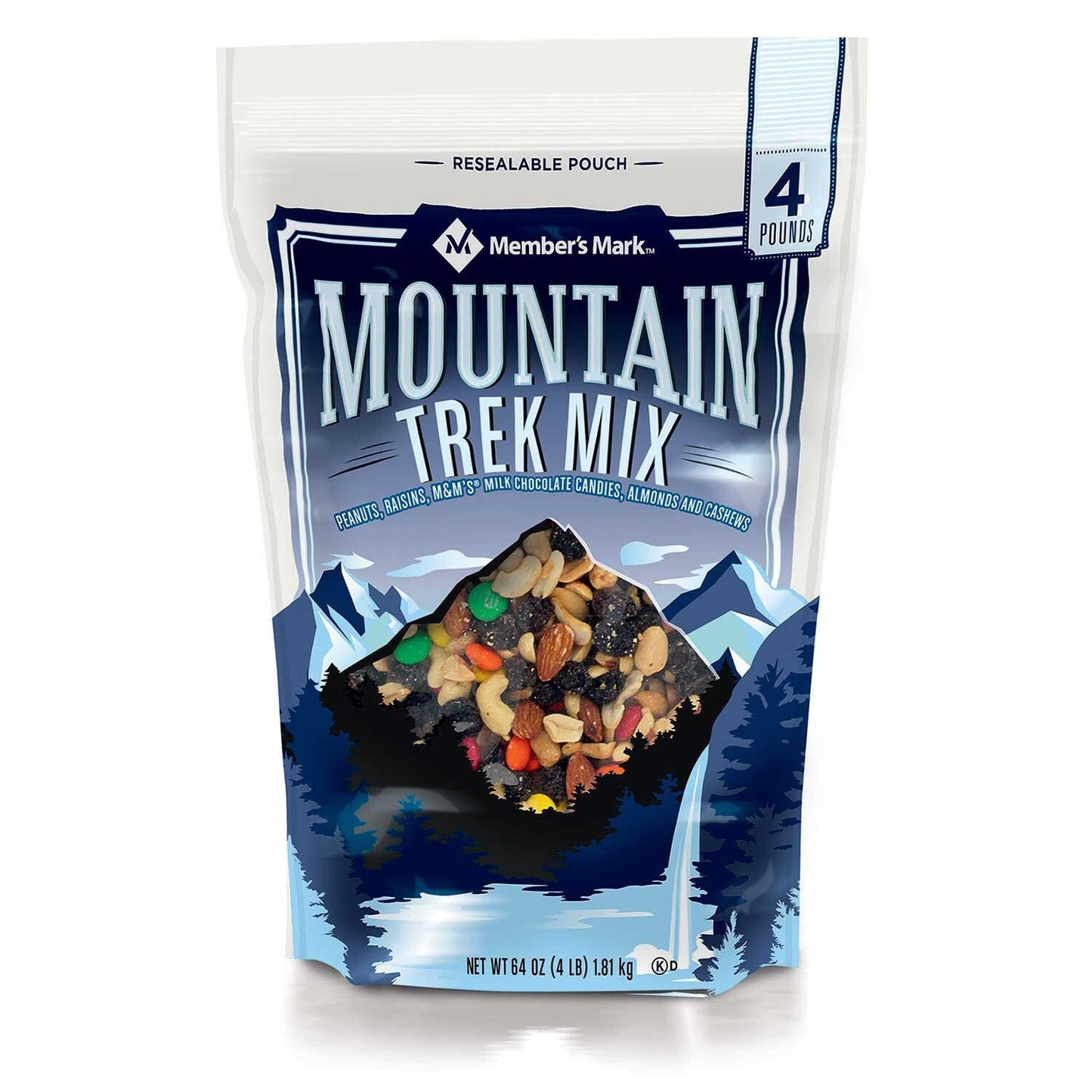 Member'S Mark Almonds, Cashews, Peanuts, Walnuts, Triple Berry Nut Trail Mix