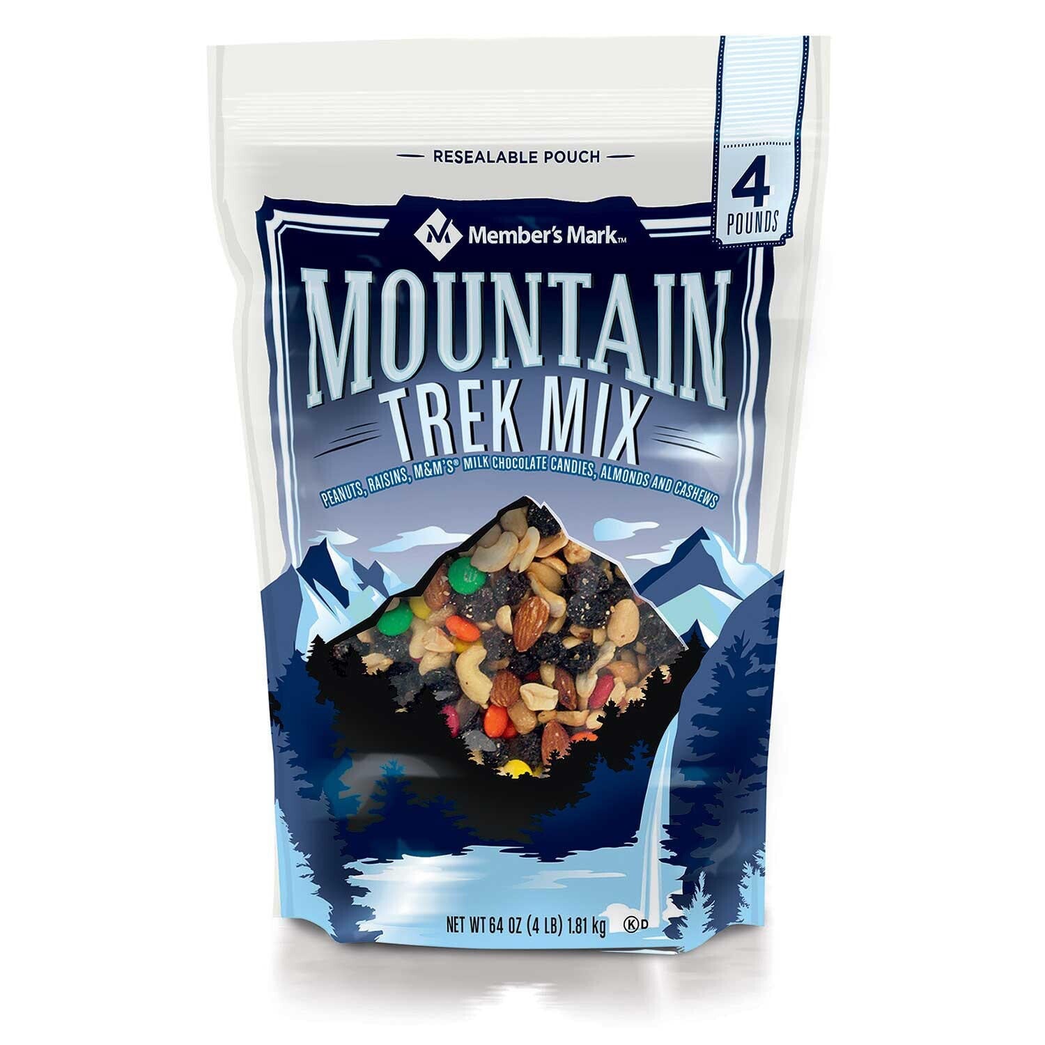 Member'S Mark Almonds, Cashews, Peanuts, Walnuts, Triple Berry Nut Trail Mix