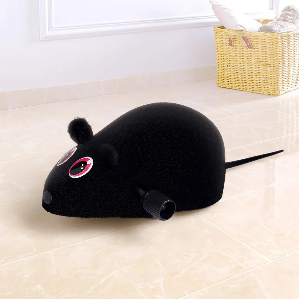 Smart Electric Cat Toy Remote Control Plush Mouse Intelligent Induction Mouse Interactive Cat Teaser Boredom Relief Cat Teaser