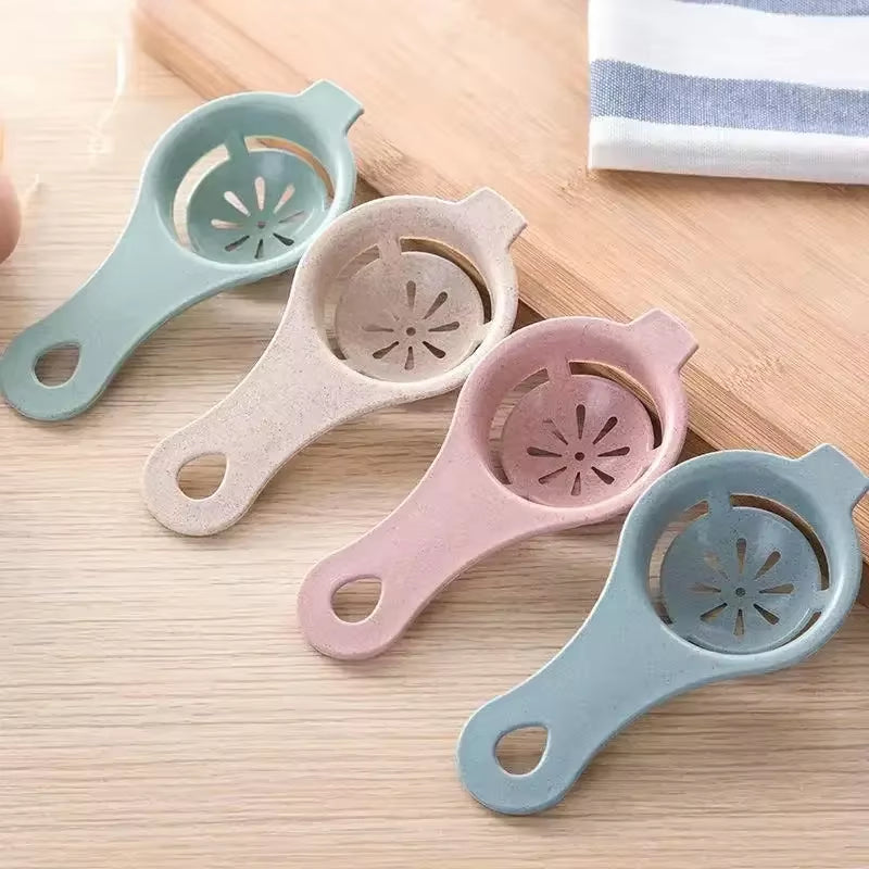 Egg White Yolk Separator Multifunctional Egg Liquid Filter Simple Convenient Egg White Dividers Baking Accessories Kitchen Tool
