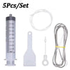 5/6Set Refrigerator Drain Hole Clog Remover Dredge Cleaning Tools Fridge Hole Brush Water Outlet Cleaner for Household Clean