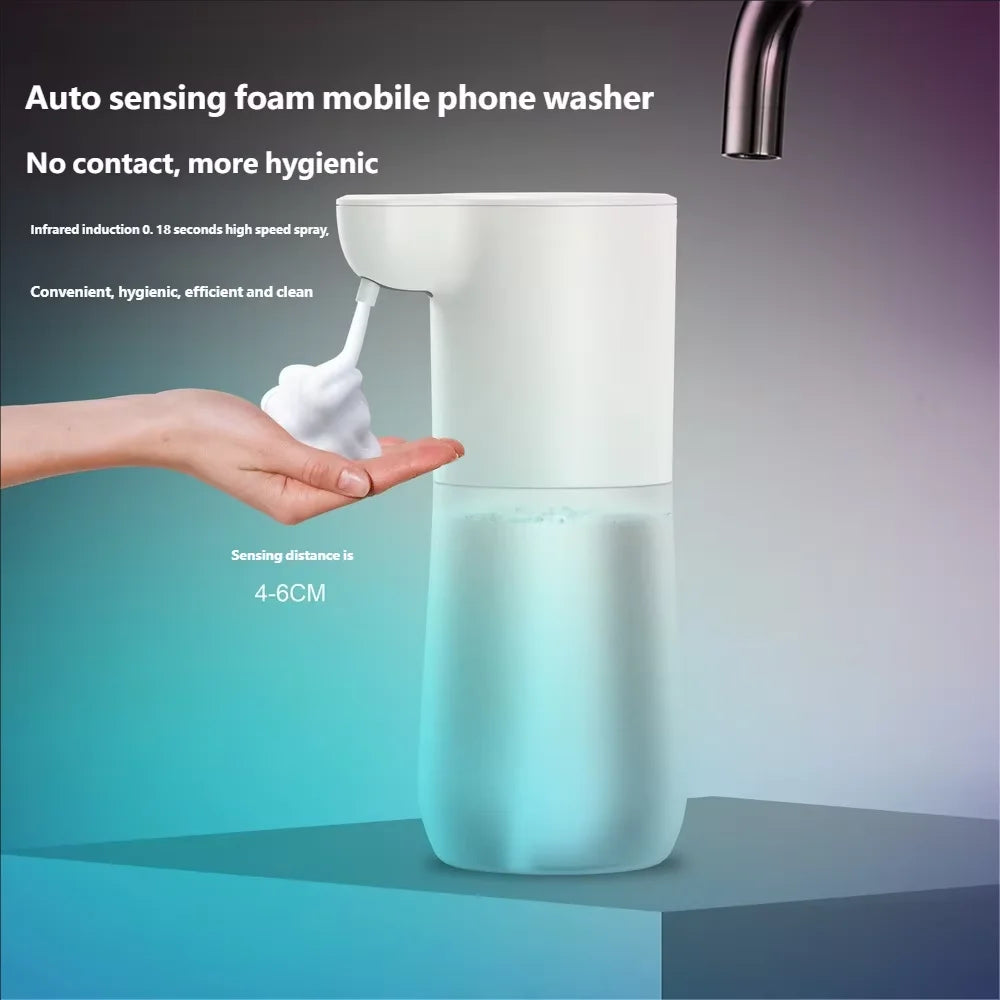 Smart Sensor Automatic Soap Dispenser 350Ml USB Charging Contactless Soap Foam Dispenser Hand Sanitizer Machine