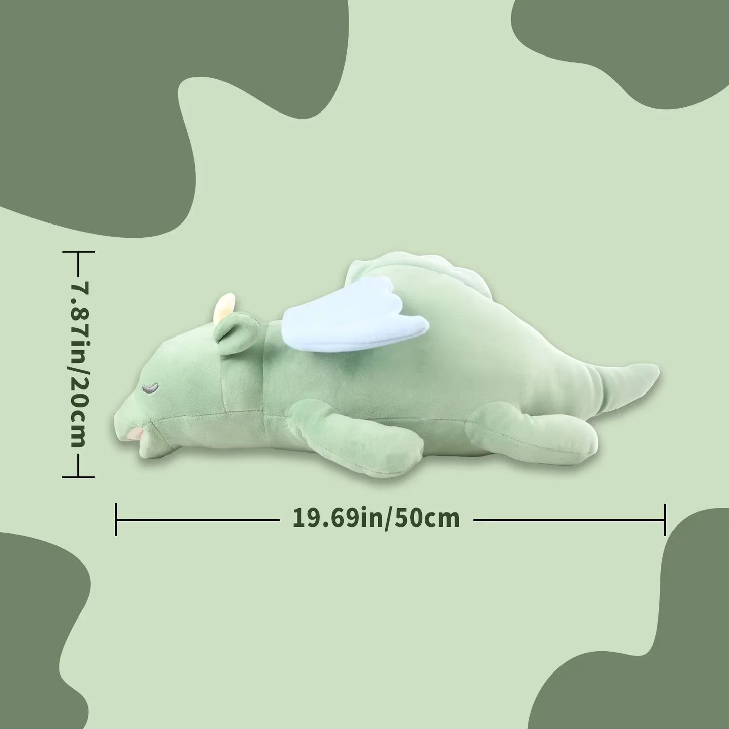 PET Gem Flying Dragon Dog Heartbeat Toy,Puppy Separation Stress Toy, Puppy Behavioral Training Aid for Dog Sleep Aid Plush