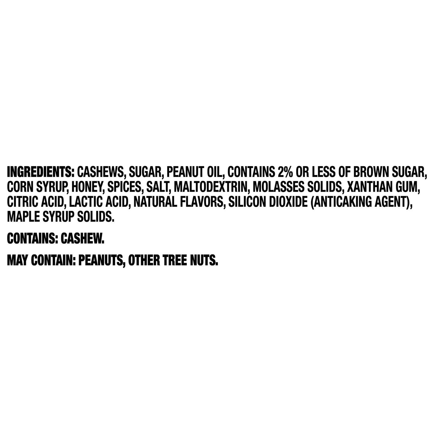 (4 Pack)  Cashews Cinnamon & Brown Sugar, Party Snacks, Plant Based Protein, 5 Oz Bag
