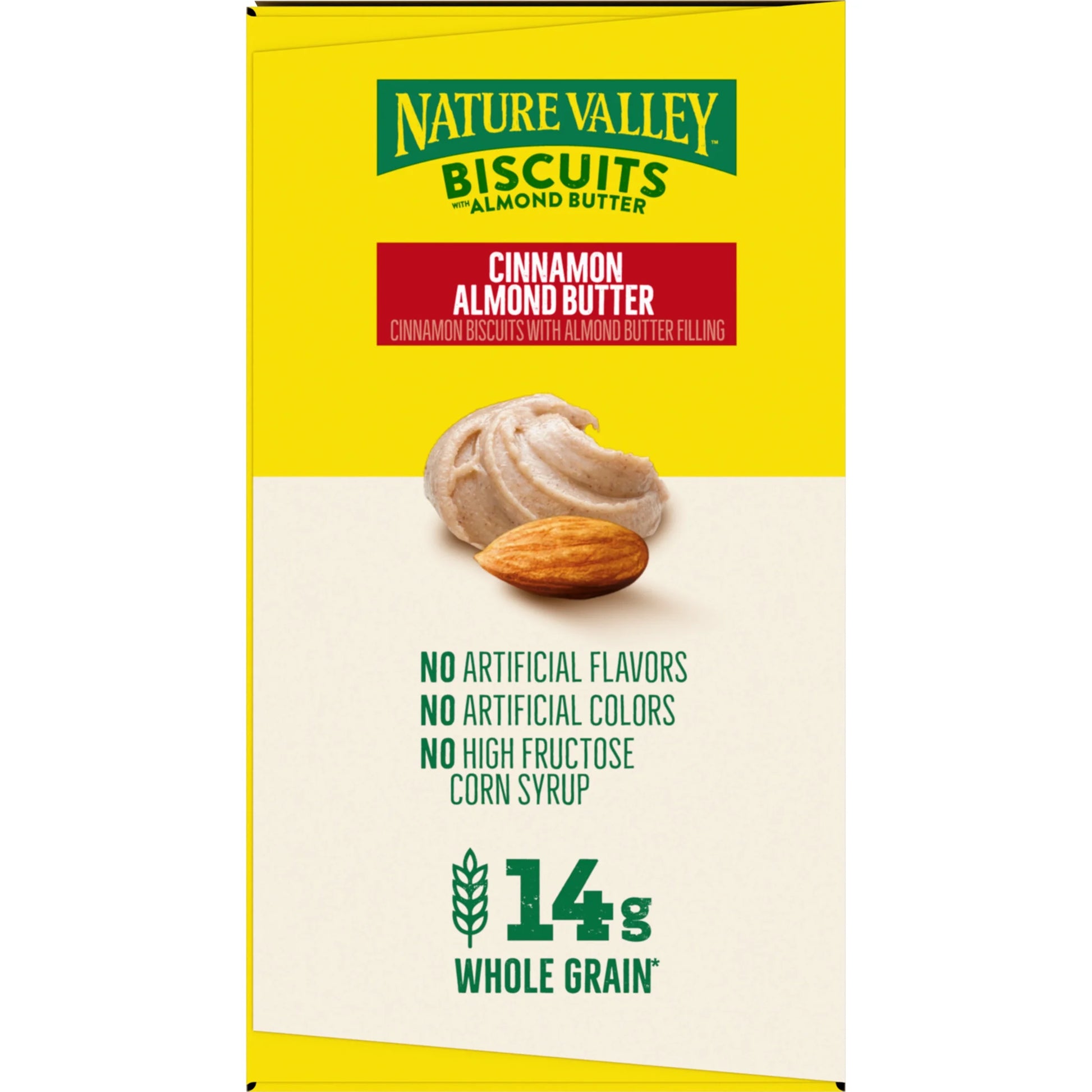 Cinnamon Almond Butter Biscuit Sandwiches Snack Bars (16 Pouches)