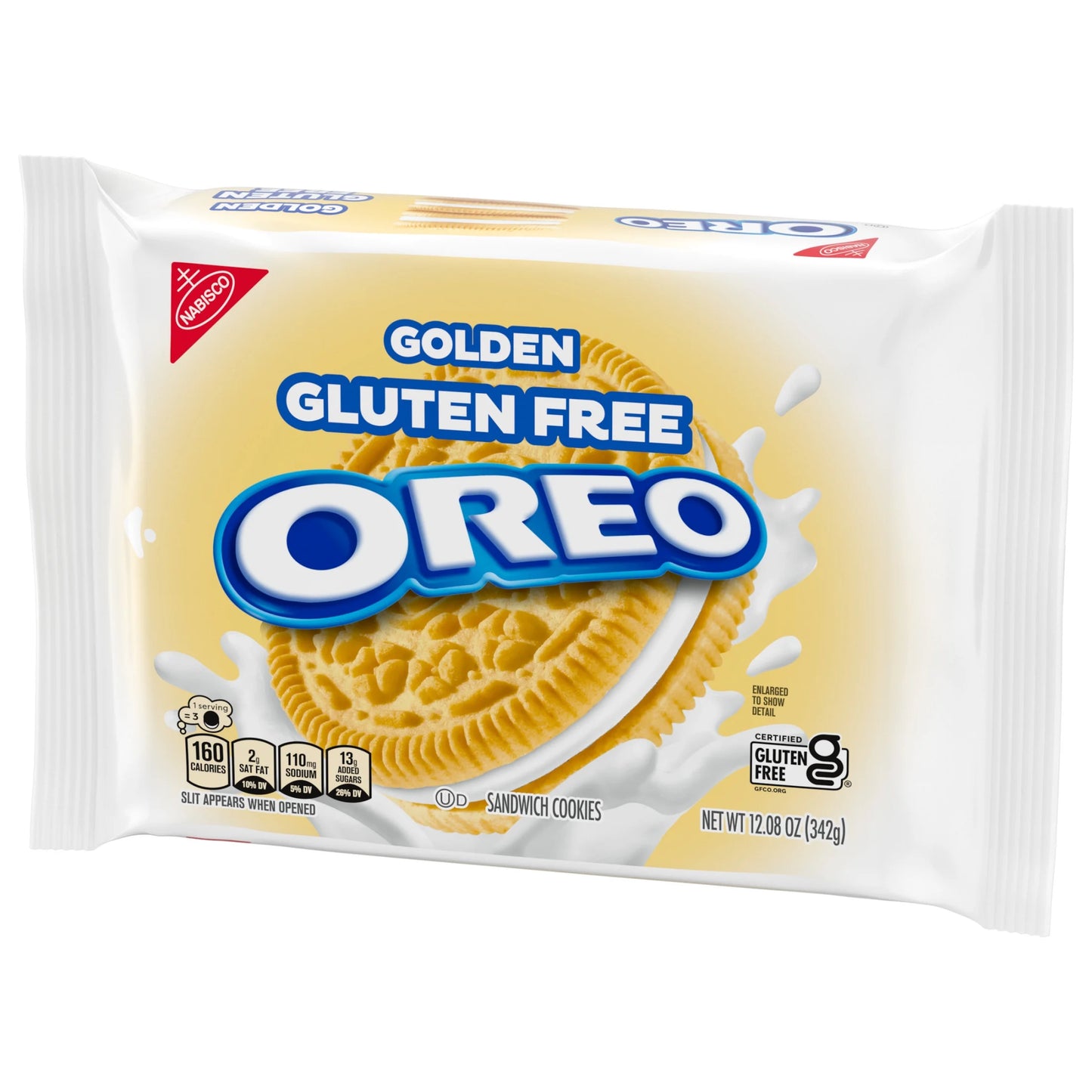 (3 Pack)  Gluten Free Golden Sandwich Cookies, Gluten Free Cookies, 12.08 Oz