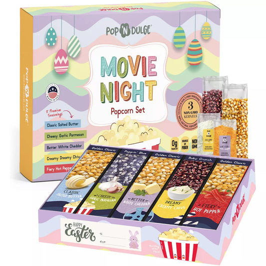 Easter Movie Night Gourmet Popcorn Gift Set