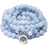 Amazon Stone Tiger Eye Stone Necklace 108 Buddha Beads Bracelet - Jewelry Trends USA