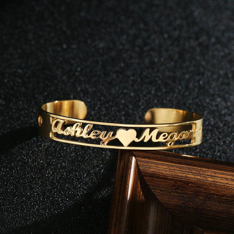 Customized Name Stainless Steel Minimalist Bracelet - Jewelry Trends USA