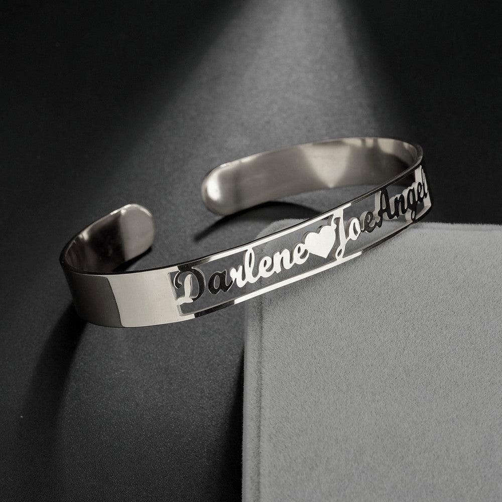 Customized Name Stainless Steel Minimalist Bracelet - Jewelry Trends USA