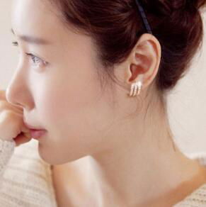 Dazzling Diamond Hoop Stud Earrings - Jewelry Trends USA