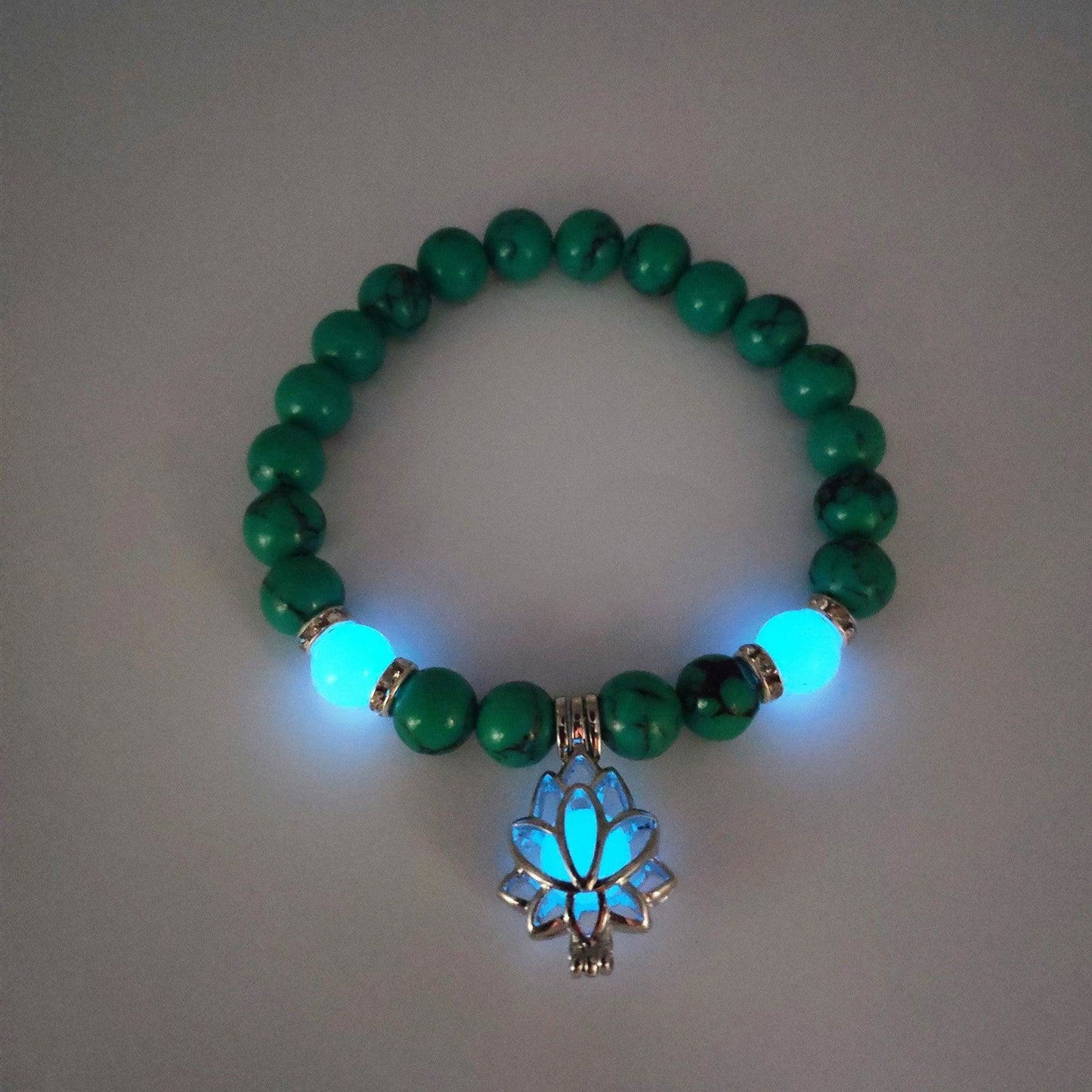 Energy Luminous Lotus Natural Stone Yoga Healing Bracelet - Jewelry Trends USA