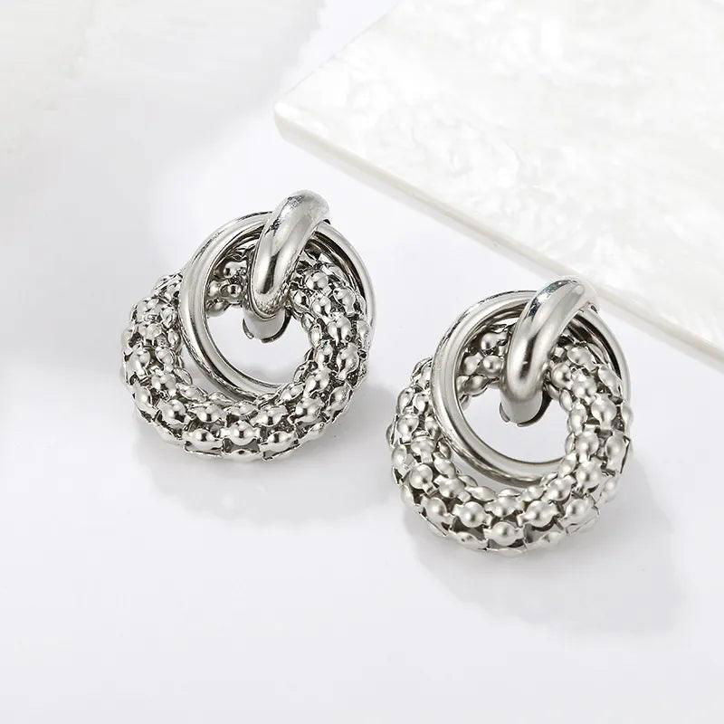 Ethnic Style Geometric Plating Alloy No Inlaid Earrings - Jewelry Trends USA