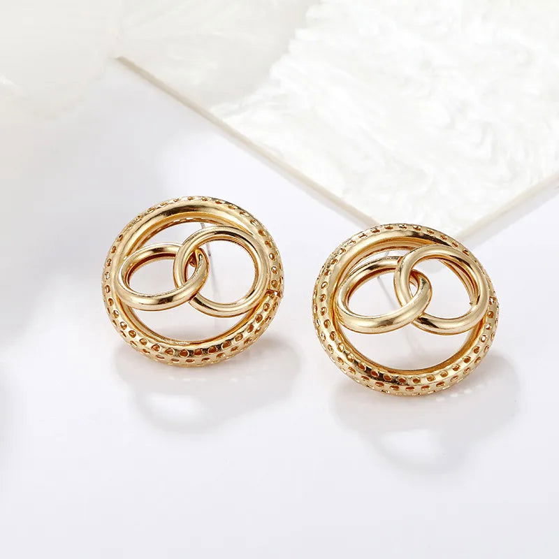 Ethnic Style Geometric Plating Alloy No Inlaid Earrings - Jewelry Trends USA