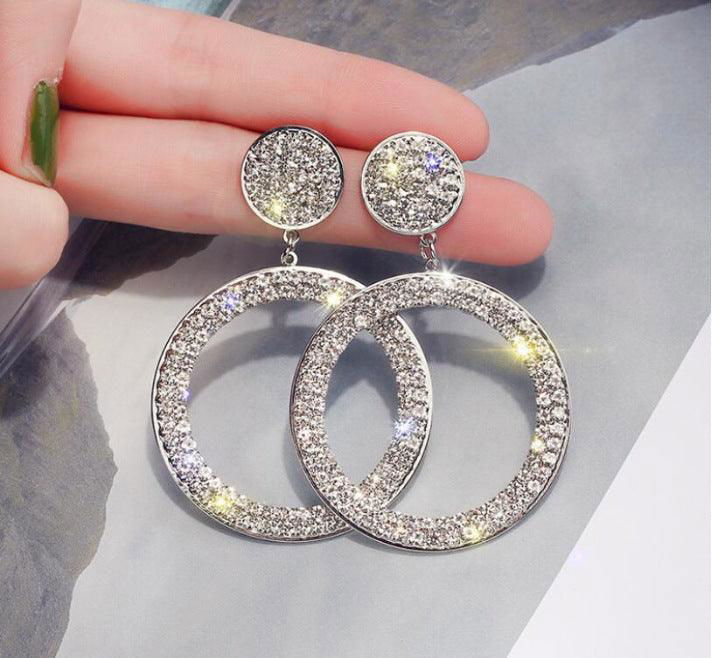 Exaggerated Circle Earring Earrings - Jewelry Trends USA