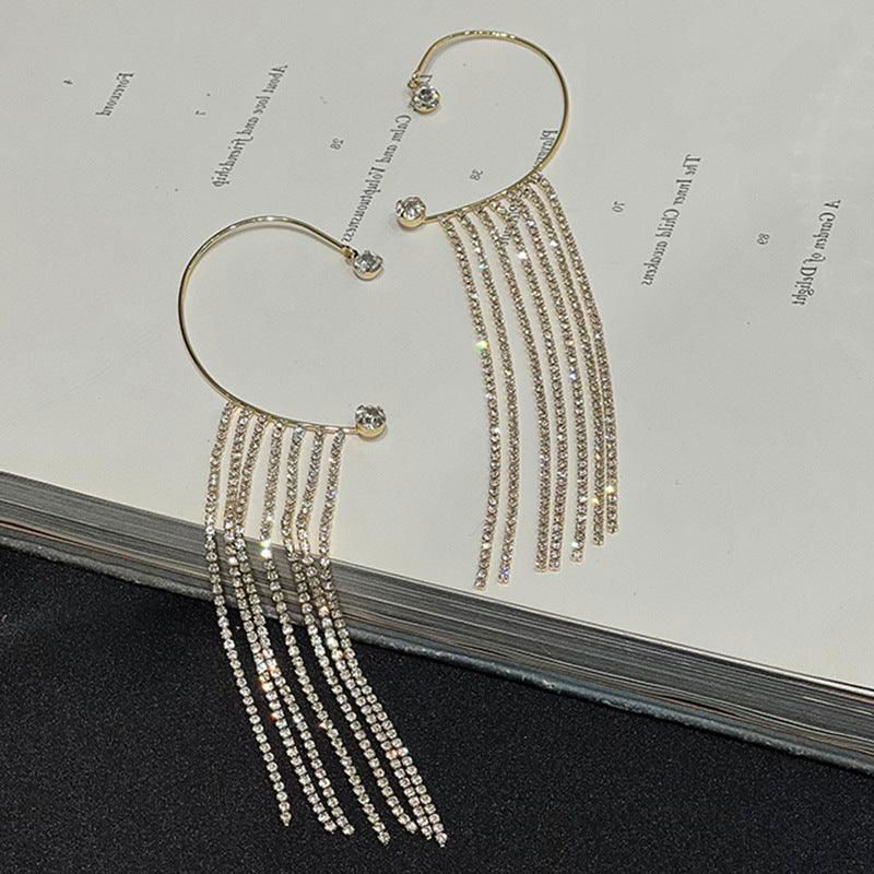 Fashionable Simple Long Tassel Earrings for Women - Jewelry Trends USA