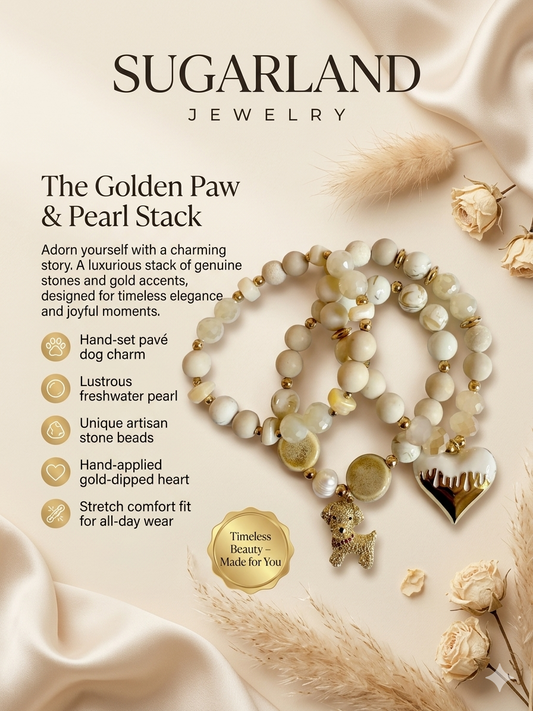 The Golden Paw & Pearl Stack