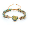 Handmade Creative Woven Bracelet Love Stone Winding Bracelet - Jewelry Trends USA