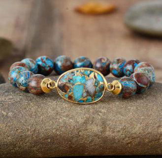 Handmade Creative Woven Bracelet Love Stone Winding Bracelet - Jewelry Trends USA