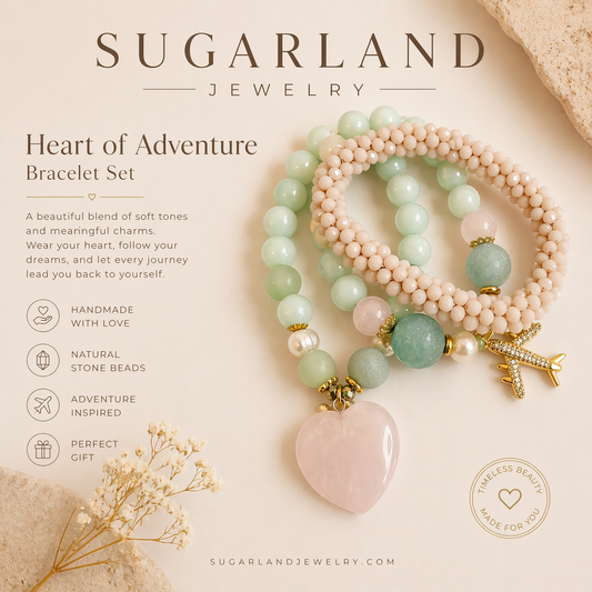 Heart of Adventure Bracelet Set