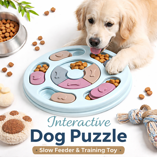 Interactive Dog Treat Dispenser Toy