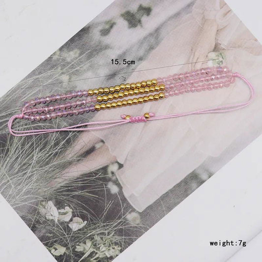 Simple Style Flower Glass Glass Seed Bead Wholesale Bracelets - Jewelry Trends USA
