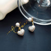 Simple Temperament Love Pearl Stud Earrings - Jewelry Trends USA